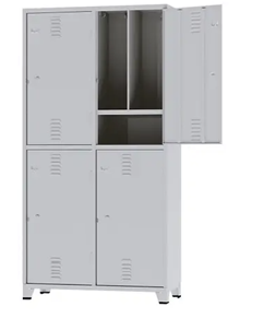 Modelo Roupeiro de aço Insalubre 04 Portas Divisão T-GRP 502/4 INS PV DI da linha  