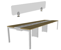 Modelo Plataforma de trabalho Work Pró  da linha  Fortline