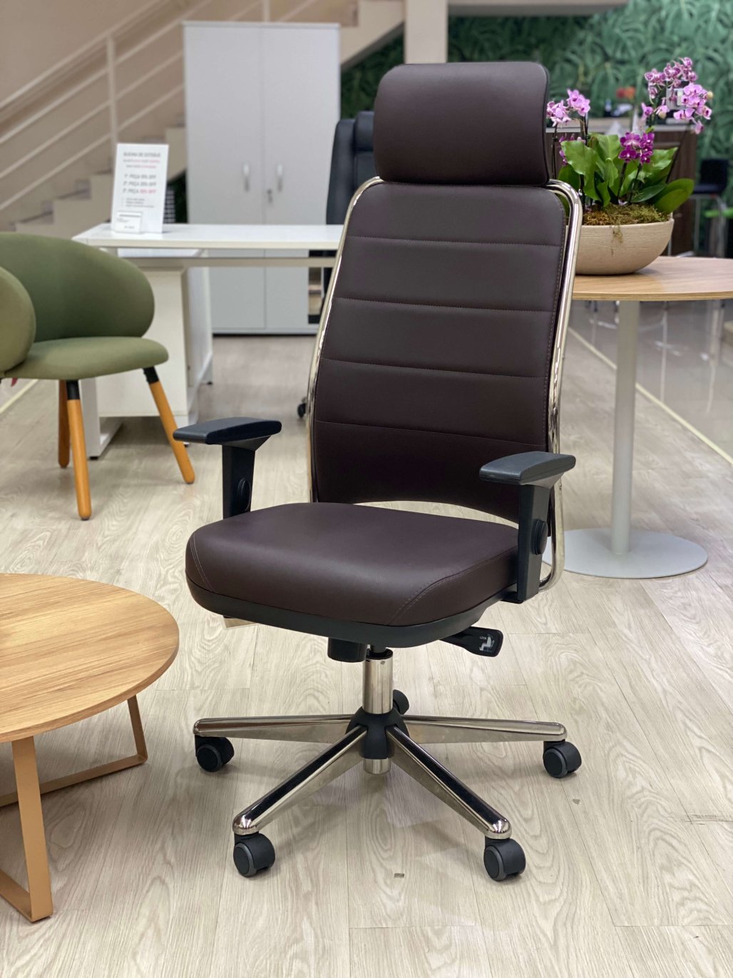 Cadeira Presidente Soft Syncron Cavaletti