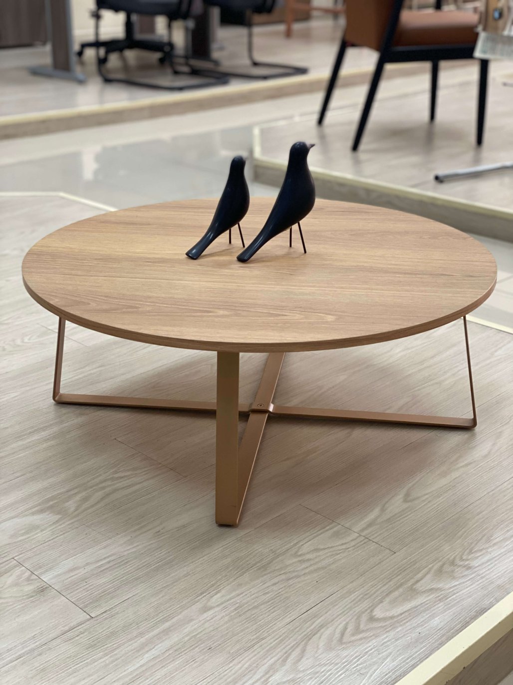 Imagem de Mesa de Centro Redonda Artesano