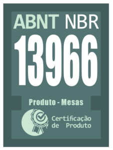 ABNT NBR 13966 – Móveis para Escritório – Mesas