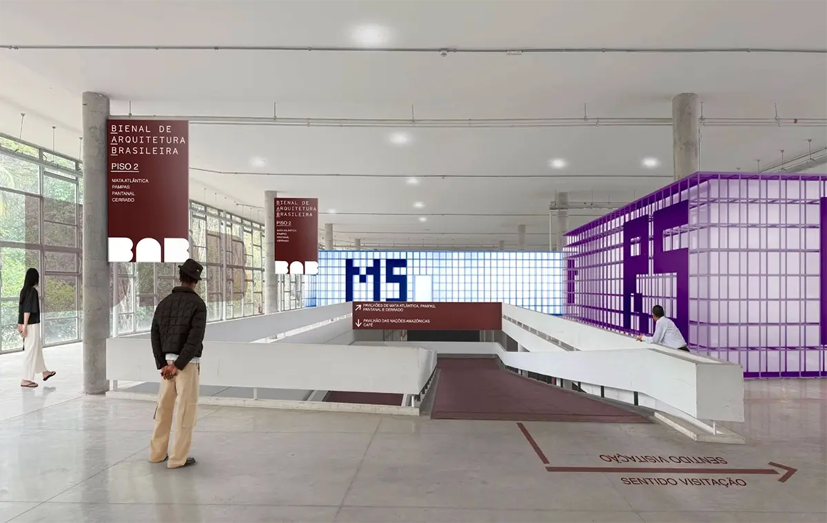 A primeira edição da Bienal de Arquitetura Brasileira ocupará 20.000 m² no Parque Ibirapuera, incluindo o Pavilhão das Culturas Brasileiras