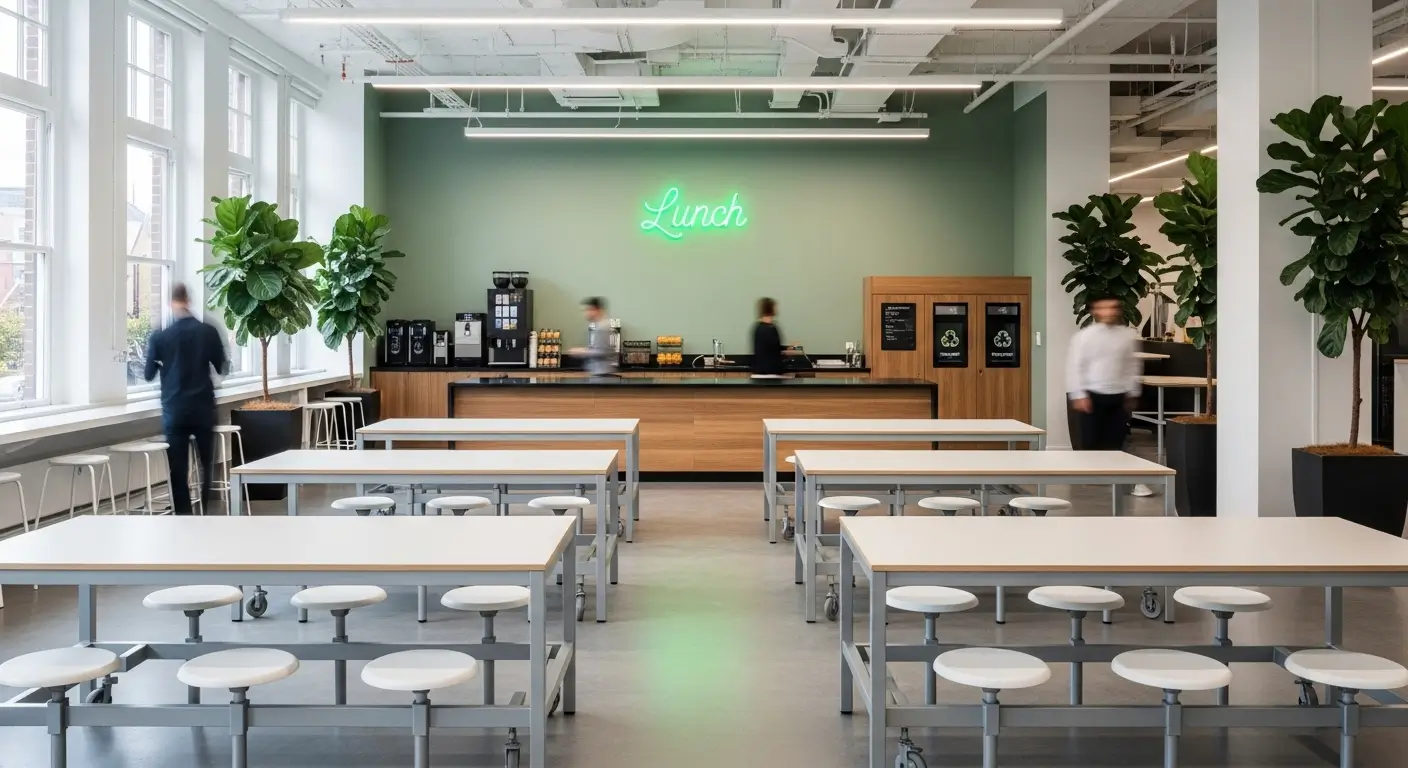 Móveis para Refeitório: Guia Completo para Escolher o Mobiliário Ideal