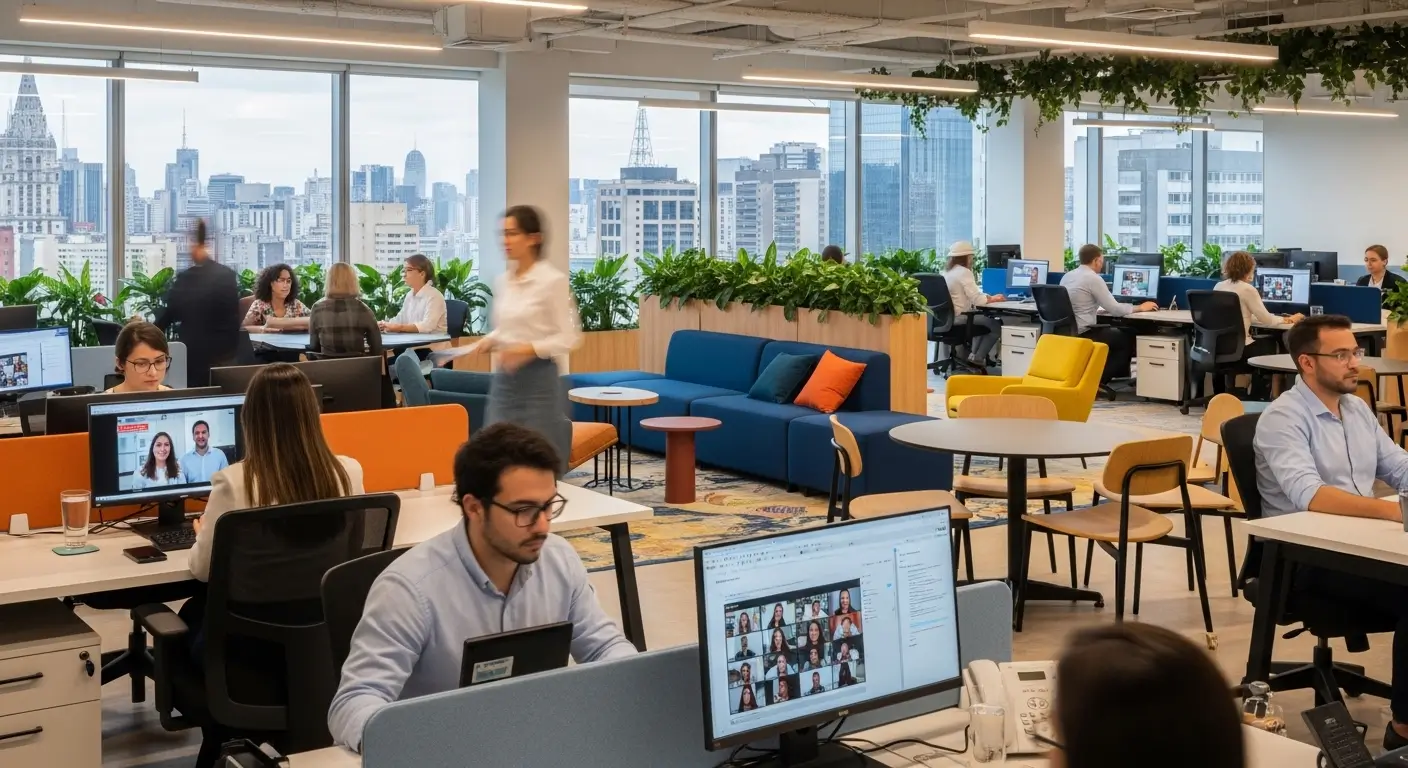 Grandes empresas, como o Nubank , exigem 2 dias presenciais por semana a partir de julho de 2026