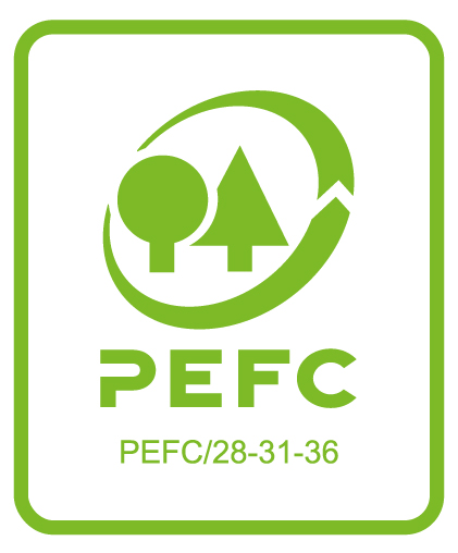 A Cavaletti possui a Certificação PEFC para Cadeia de Custódia da madeira,