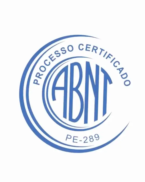 Certificado ABNT PE289 Fortline Mobiliário Corporativo