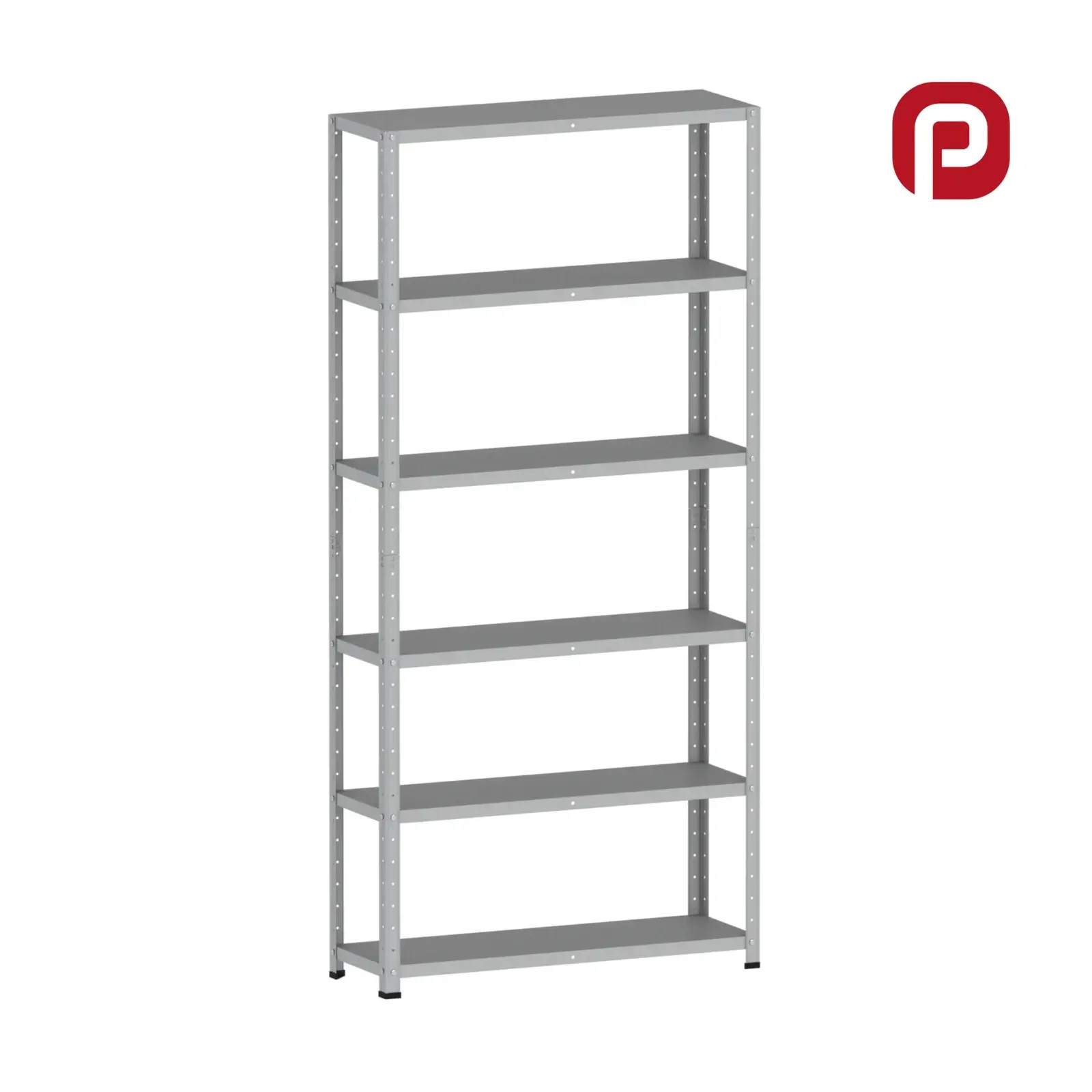 Capa de Estante de Aço Reforçada 2,00m - 6 Prateleiras EP