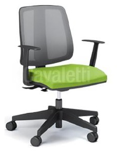 Capa de Cadeira Giratória Executiva Flip Cavaletti